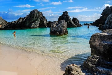Secluded Bermuda Beach